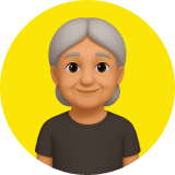 Ilustrácia seniorky